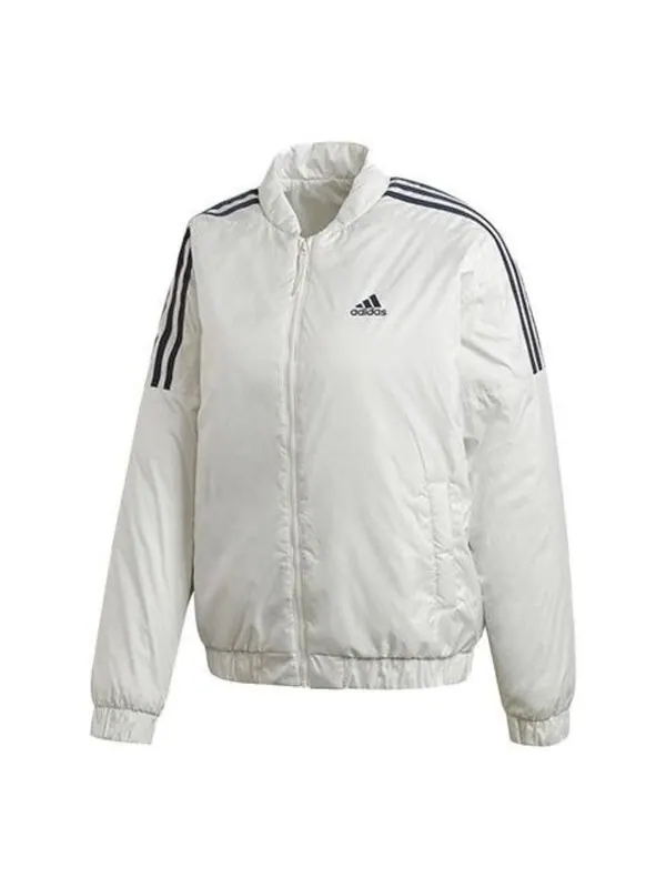 Куртка Essentials термобомбер куртка азиатские размеры Adidas — изображение 1 из 1, серый