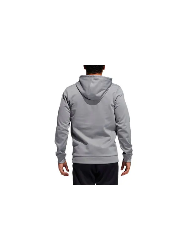 Толстовка Men's adidas Large Logo Basketball Sports Gray — изображение 2 из 4, серый