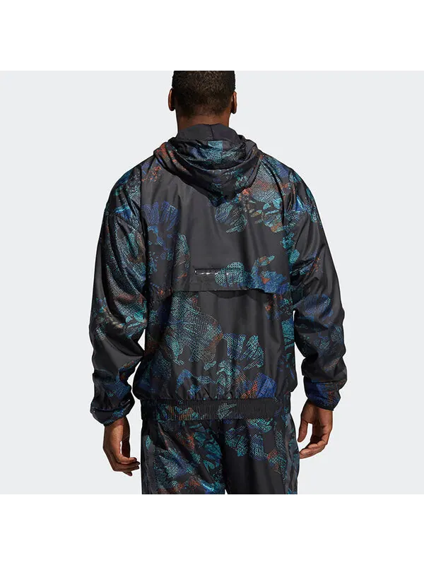 Куртка men's hrdn nxt jkt sports jacket black Adidas — изображение 4 из 4, черный