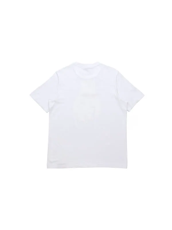 Футболка hdn abstract t basketball sports printing loose short sleeve white Adidas — изображение 2 из 4, белый