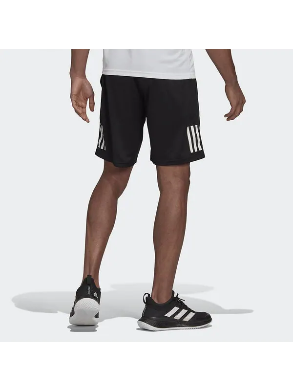 Шорты mens sports quick-dry tennis shorts black Adidas — изображение 3 из 4, черный