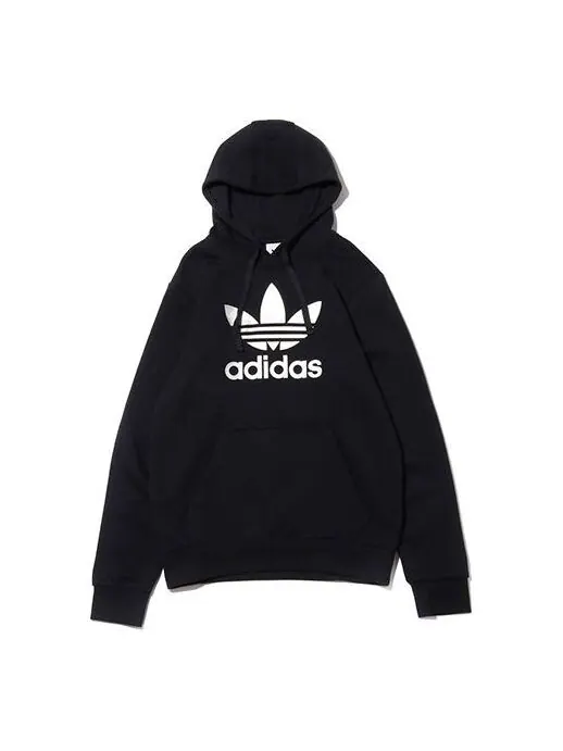 Толстовка men's originals trefoil foil sports black Adidas — изображение 1 из 4, черный