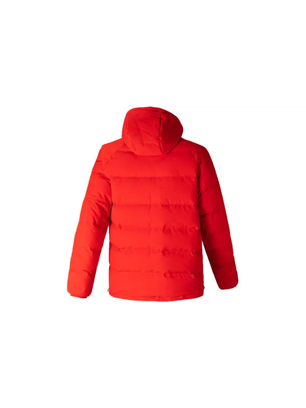 Пуховик adidas originals Revsbl Jacket 2 Large logo Printing Reversible Sports Stay Warm hooded — изображение 4 из 4, черный