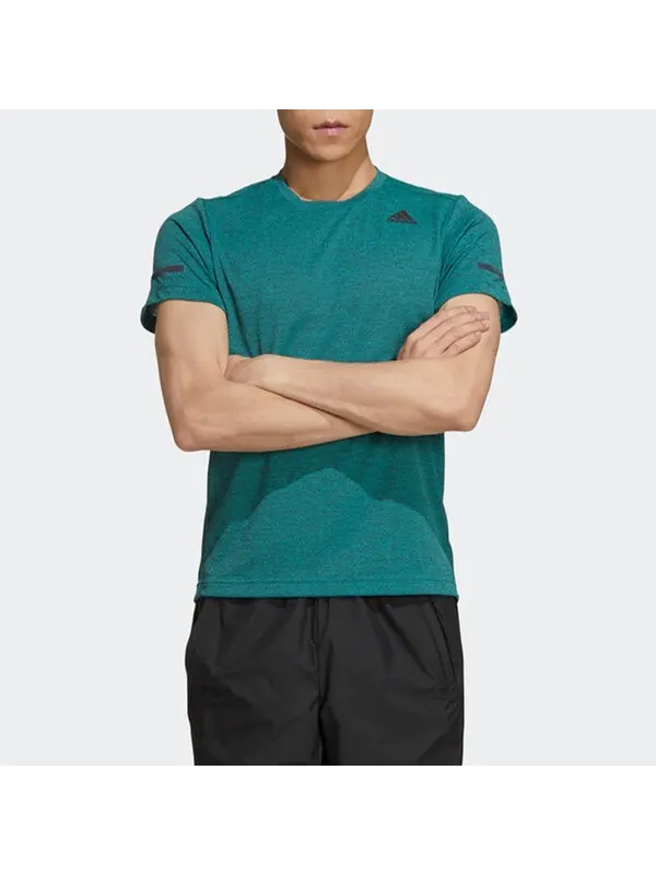 Футболка chill tee m sports short sleeve green Adidas — изображение 3 из 4, зеленый