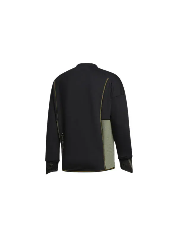 Толстовка prime c.rdy top round neck gym training sports pullover black Adidas — изображение 2 из 4, черный