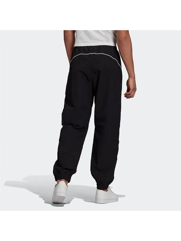 Спортивные штаны adidas TRACKPANT Zipper Side Sports Pants Black — изображение 4 из 4, черный