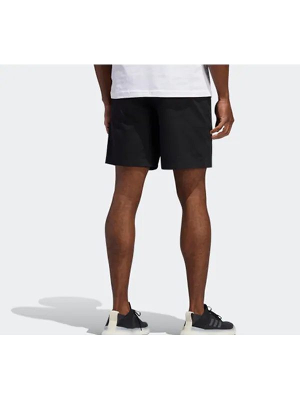 Шорты короткие id reg простые спортивные шорты мужские Adidas — изображение 4 из 4, черный