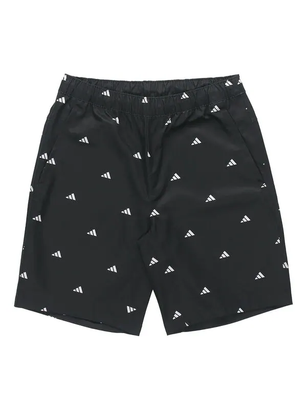 Шорты m short gen aop logo printing sports shorts black Adidas — изображение 1 из 4, черный