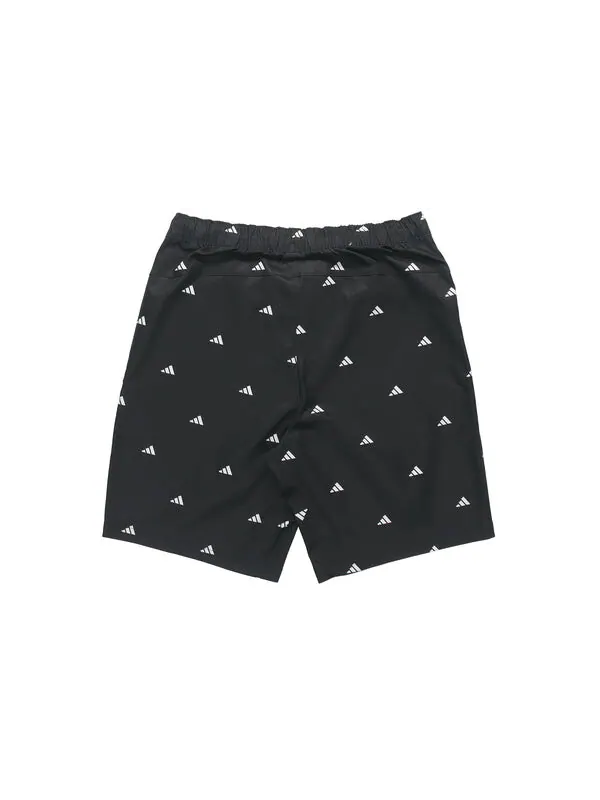 Шорты m short gen aop logo printing sports shorts black Adidas — изображение 2 из 4, черный