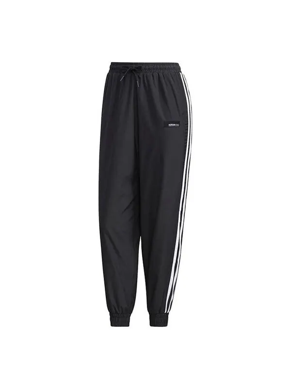 Штаны тканые спортивные штаны азиатские размеры Adidas — изображение 1 из 1, черный