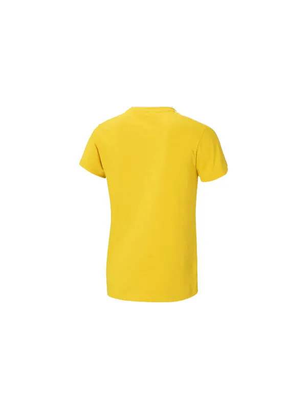 Футболка neo m frt tee casual sports round neck short sleeve yellow Adidas — изображение 2 из 2, желтый