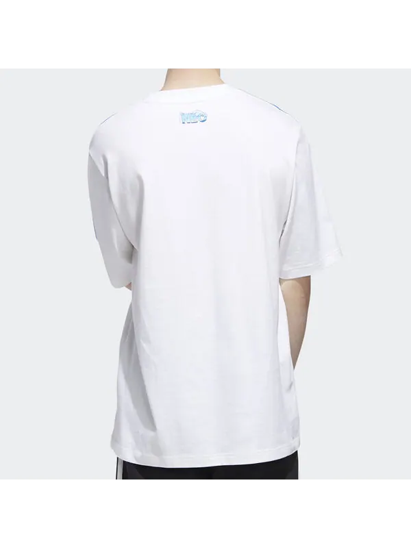Футболка men's neo donald duck sports short sleeve white t-shirt Adidas — изображение 4 из 4, черный