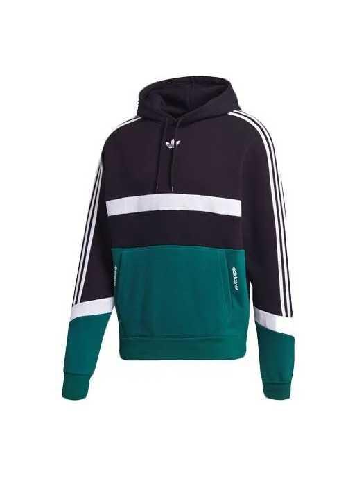 Толстовка adidas originals Sprt us ft oh Colorblock Sports Black — изображение 1 из 4, черный