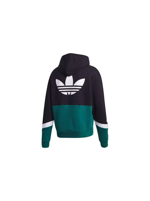 Толстовка adidas originals Sprt us ft oh Colorblock Sports Black — изображение 2 из 4, черный