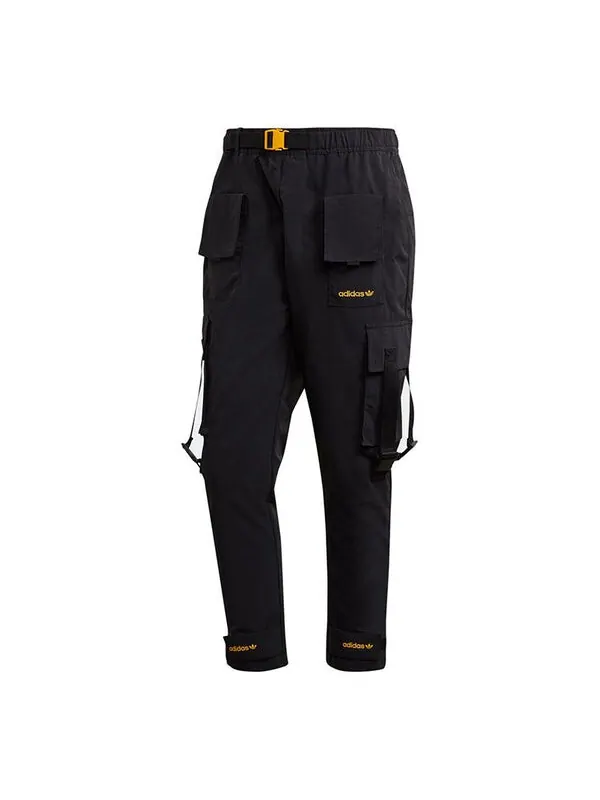 Спортивные штаны adidas originals TECH PANT Multiple Pockets Cargo Sweatpants Black — изображение 1 из 4, черный