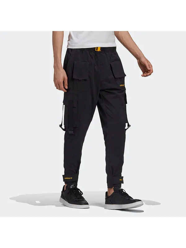 Спортивные штаны adidas originals TECH PANT Multiple Pockets Cargo Sweatpants Black — изображение 3 из 4, черный