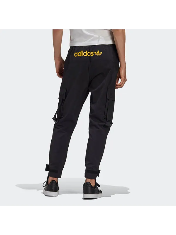 Спортивные штаны adidas originals TECH PANT Multiple Pockets Cargo Sweatpants Black — изображение 4 из 4, черный