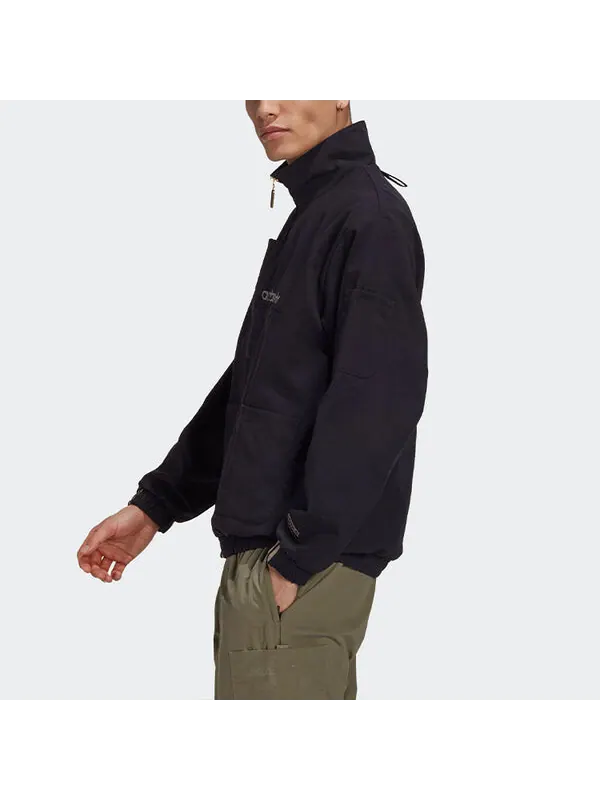Куртка ryv jacket 'core black' Adidas — изображение 4 из 4, черный