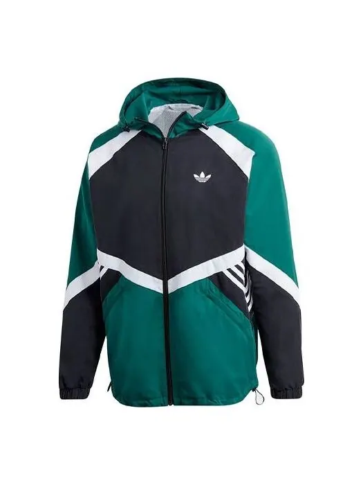 Ветровки оригинальные sprt us wb 1 спортивная куртка зеленая Adidas — изображение 1 из 4, зеленый