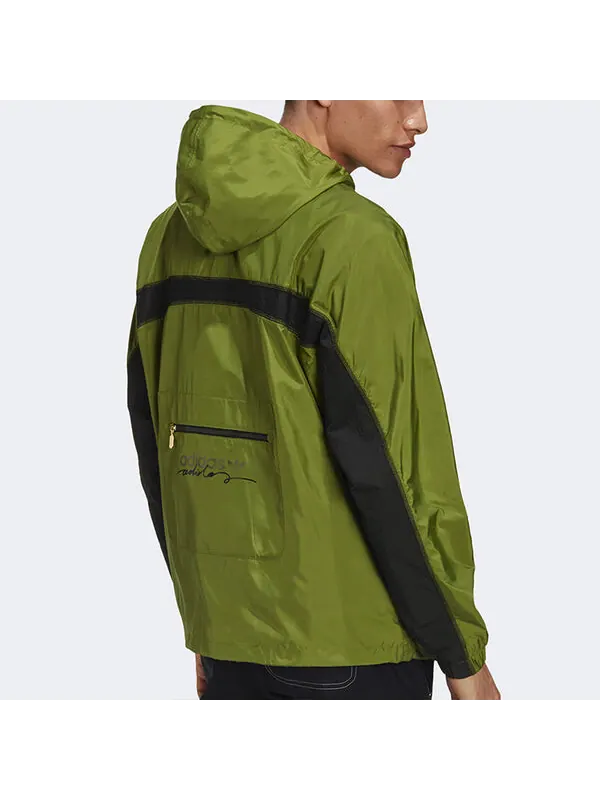 Ветровка Adidas Originals — изображение 4 из 4, оливковый