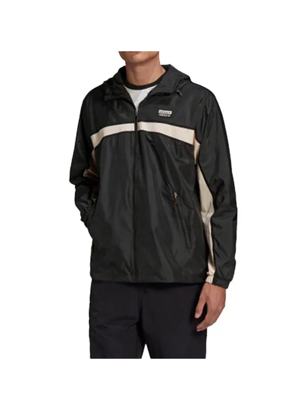 Куртка Men's adidas Ryv Pkt WB Sports Black Jacket — изображение 3 из 4, черный