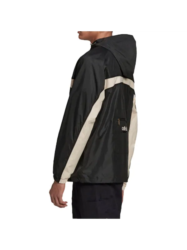 Куртка Men's adidas Ryv Pkt WB Sports Black Jacket — изображение 4 из 4, черный