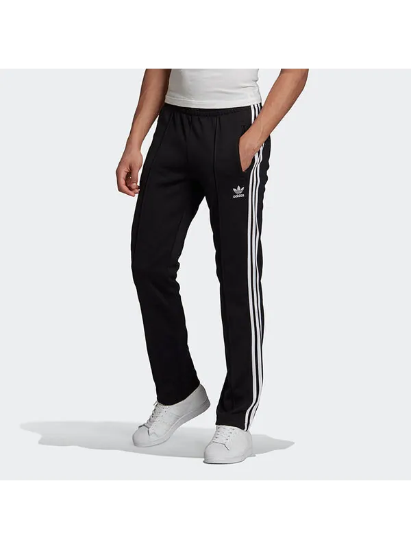 Спортивные штаны adidas originals 3S TP Casual Running Sports Long Pants Black — изображение 3 из 4, черный