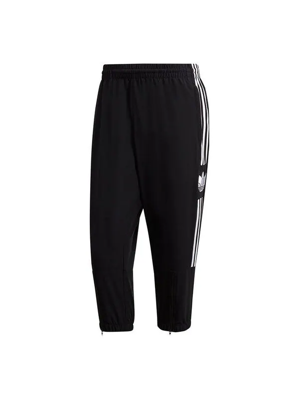 Спортивные штаны adidas originals WV 3/ Cropped Pants - Black — изображение 1 из 4, черный