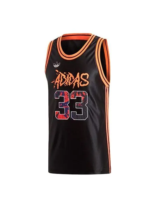 Спортивная футболка originals men's basketball vest Adidas — изображение 1 из 4, черный