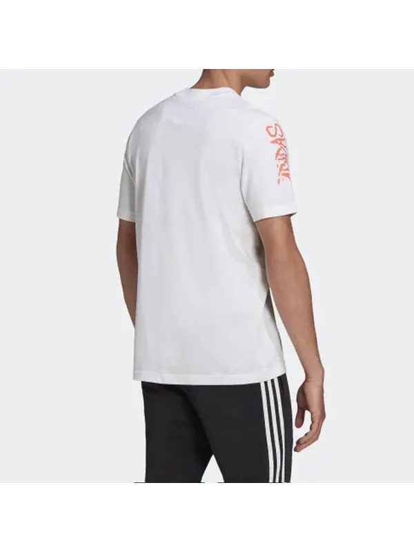 Футболка festivo tee Adidas — изображение 3 из 4, белый