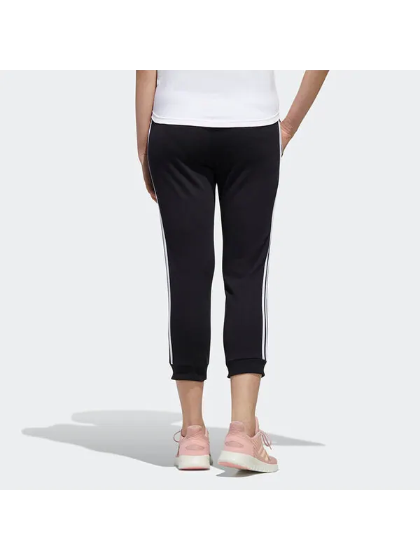 Брюки neo essentials 3 полоски брюки Adidas — изображение 4 из 4, черный