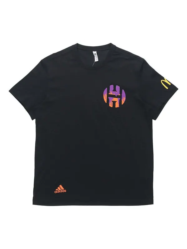 Футболка harden sauce crossover short sleeve black Adidas — изображение 1 из 4, черный