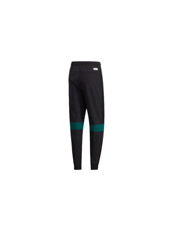 Спортивные штаны adidas neo M Ss Tcns Tp 2 Colorblock Bundle Feet Casual Loose Sports Long Pants — изображение 2 из 4, черный