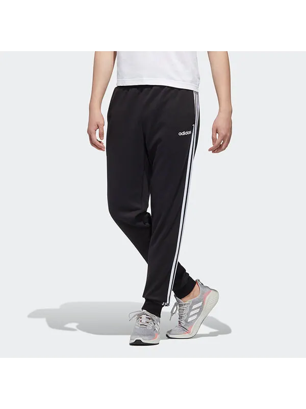 Спортивные штаны adidas neo M Essential 3-Stripes Pants - Black — изображение 3 из 4, черный