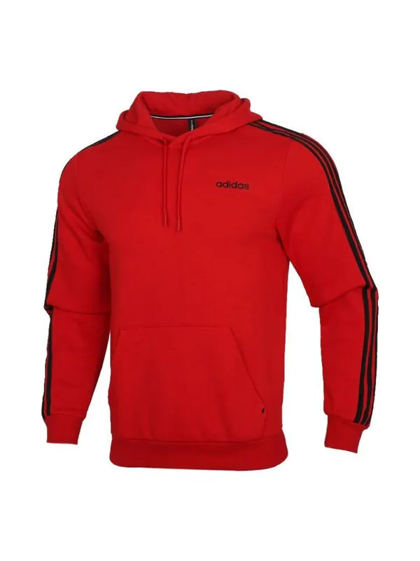 Толстовка adidas neo Athleisure Casual Sports hooded Pullover Red — изображение 1 из 4, красный