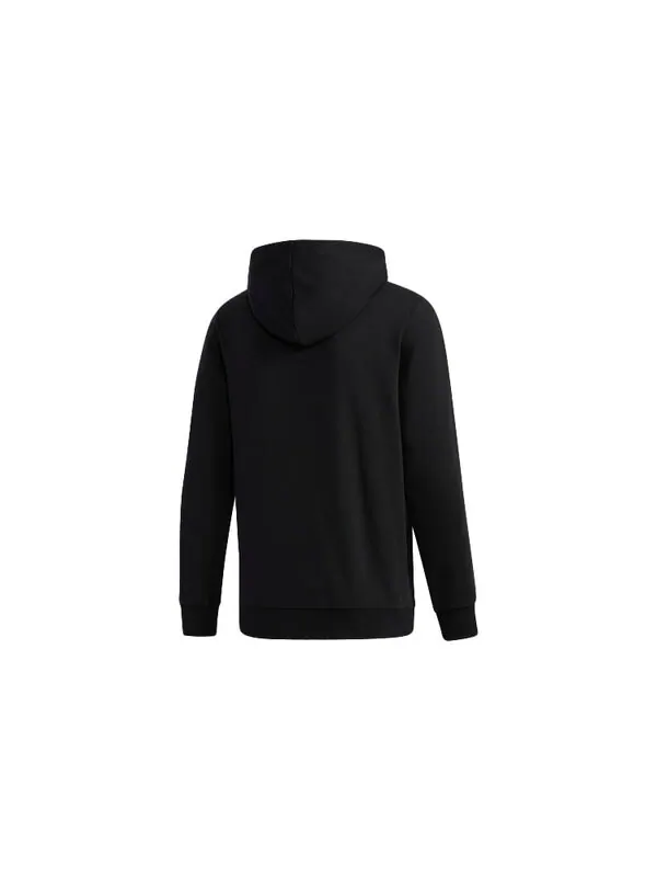 Толстовка adidas neo M ESNTL 3S HDY Sports Loose Black — изображение 2 из 4, черный