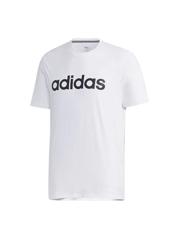 Футболка neo m esntl logo t sports с коротким рукавом Adidas — изображение 1 из 4, белый