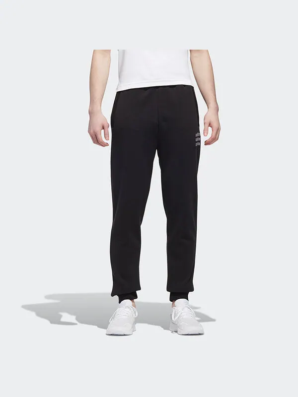 Спортивные штаны adidas neo M C TP Bundle Feet Sports Long Pants Black — изображение 3 из 4, черный