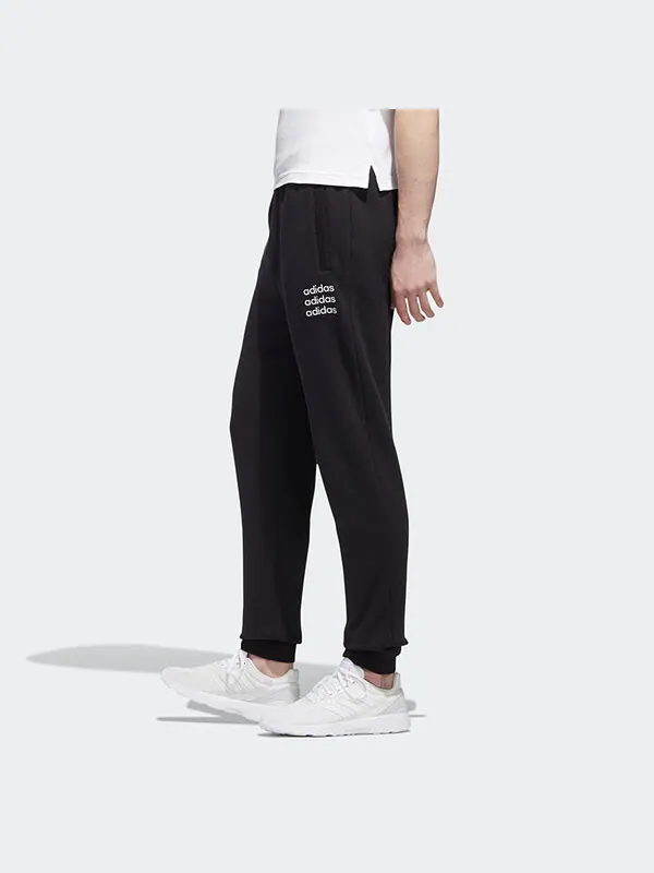 Спортивные штаны adidas neo M C TP Bundle Feet Sports Long Pants Black — изображение 4 из 4, черный