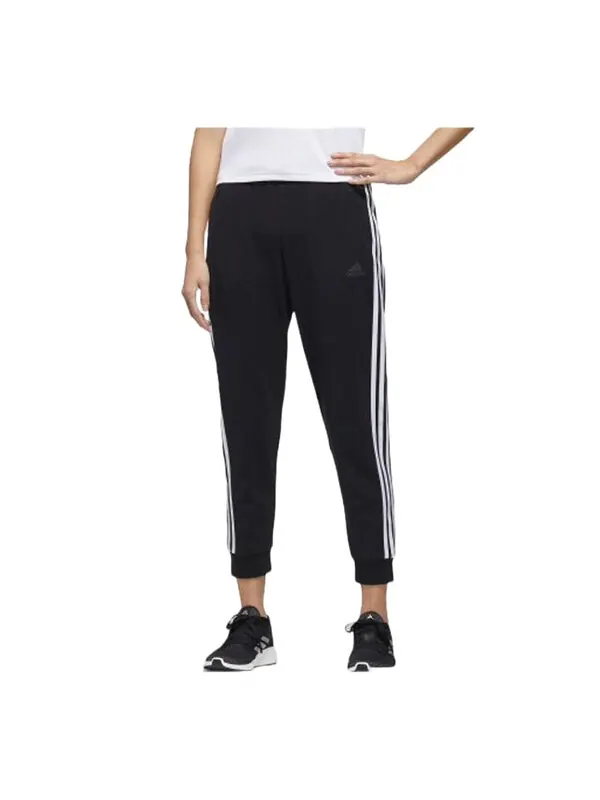 Штаны спортивные штаны с завязками на талии Adidas — изображение 3 из 3, черный