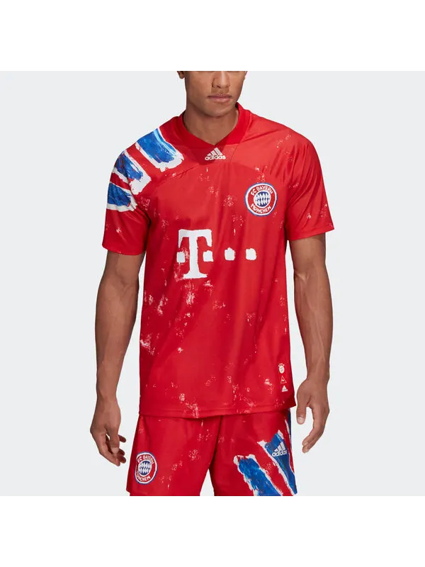 Футболка x human race fc bayern munich футболка Adidas — изображение 4 из 4, красный/белый