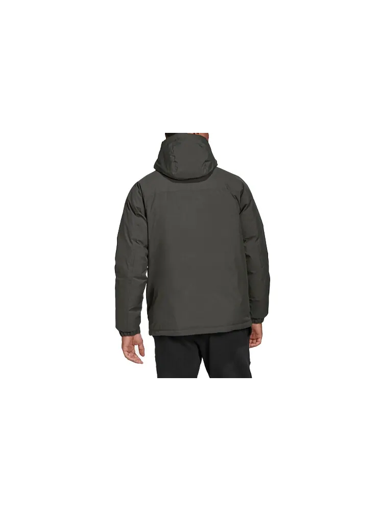 Пуховик Adidas Outdoor Sports hooded down — изображение 3 из 5, темный коричневый