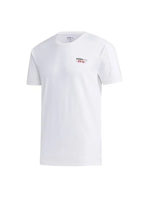 Футболка neo m gk tee3 с принтом короткий рукав Adidas — изображение 1 из 4, белый