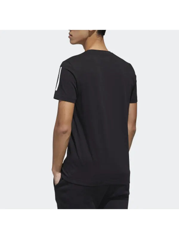 Футболка neo m gk tee1 round neck black Adidas — изображение 4 из 4, черный