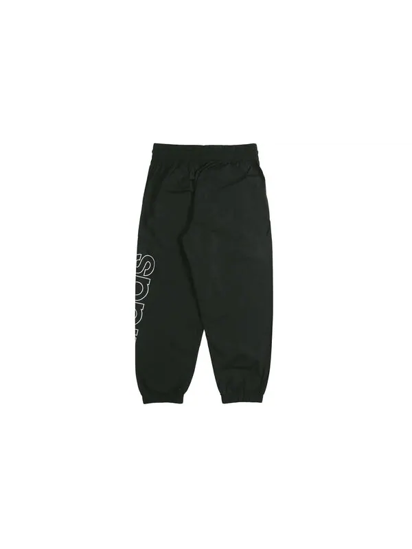 Спортивные штаны (WMNS) adidas neo Brlv Wvn Tp Logo Printing Sweatpants Black — изображение 2 из 4, черный