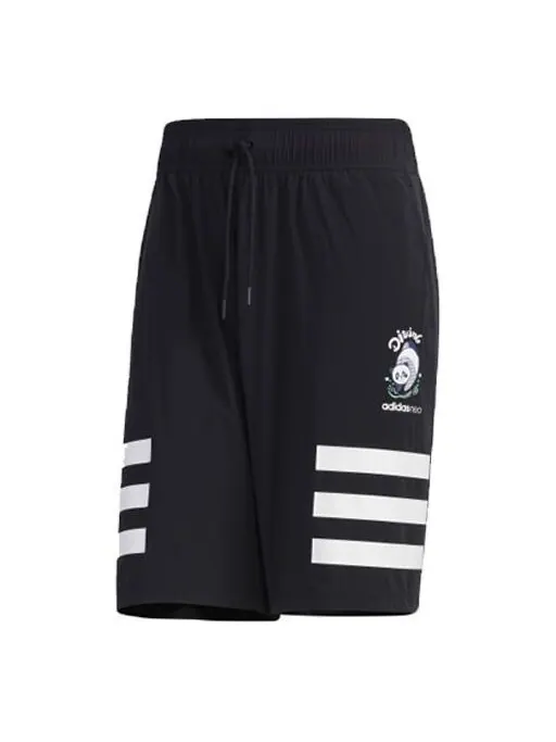 Шорты neo m pnda 3s shrt sports shorts black Adidas — изображение 1 из 4, черный