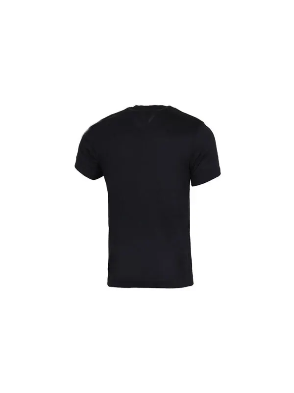 Футболка apac smr bos round-neck sports short-sleeve tee men black Adidas — изображение 2 из 4, черный