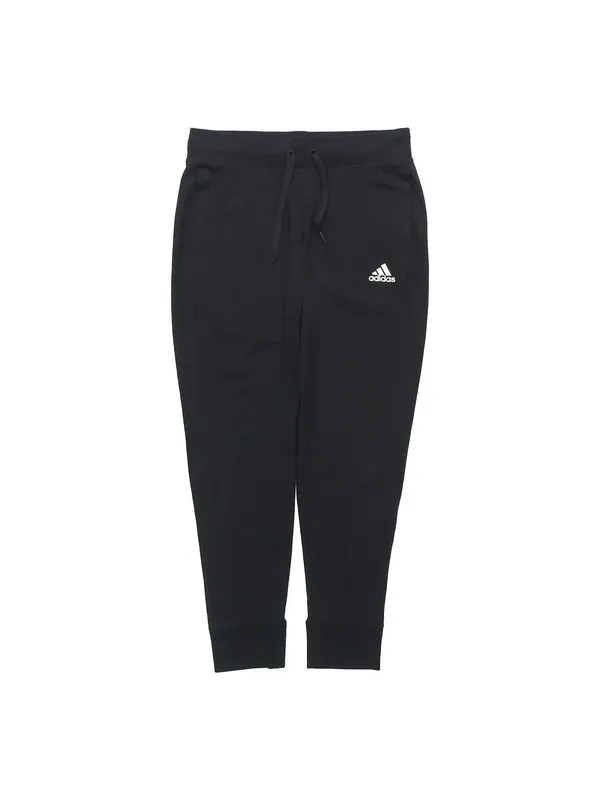 Брюки Essentials 3 полоски 7 8 брюки азиатские размеры Adidas — изображение 1 из 3, черный