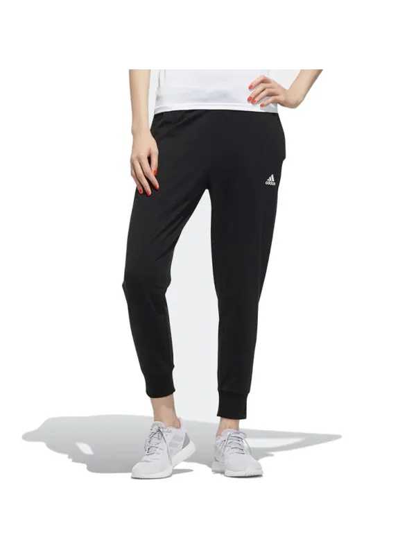 Брюки Essentials 3 полоски 7 8 брюки азиатские размеры Adidas — изображение 3 из 3, черный