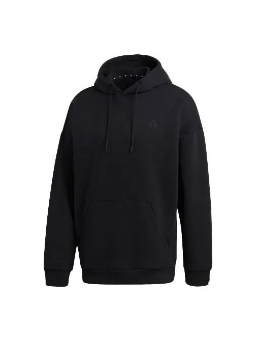 Толстовка adidas M Urban Whd Bst Athleisure Casual Sports Loose Fleece Lined Black — изображение 1 из 4, черный